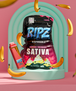 Ripz Banana Sherbert | Premium 2g Disposable | Ripz Disposable
