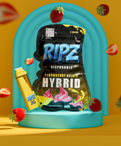 Ripz Strawberry Gelato | Premium 2g Disposable | Ripz Disposable